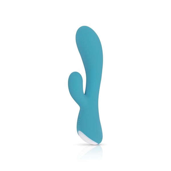 Вібратор-кролик Cala Azul Martina I Rabbit Vibrator, 18 см (бірюзовий) 15089 фото