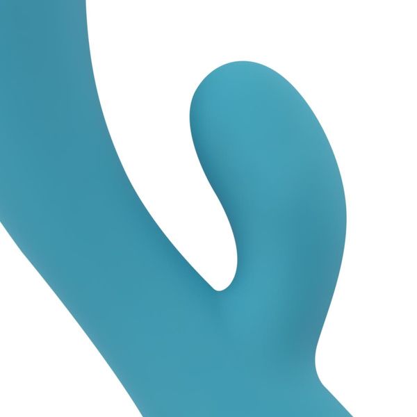 Вібратор-кролик Cala Azul Martina I Rabbit Vibrator, 18 см (бірюзовий) 15089 фото