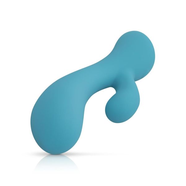 Вибратор-кролик Cala Azul Martina I Rabbit Vibrator, 18 см (бирюзовый) 15089 фото