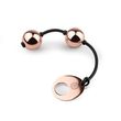 Вагинальные шарики Rosy Gold Nouveau Kegel Balls, 2.8 см (золотистый) 8201 фото