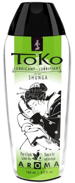 Lubrykant do jamy ustnej Shunga Toko Pear & Exotic Green Tea gusha, 165 ml 16286 zdjęcie