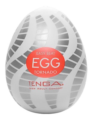 Jajko masturbator Tenga Egg Tornado New Standart, 6 cm (pomarańczowy) 14643 zdjęcie