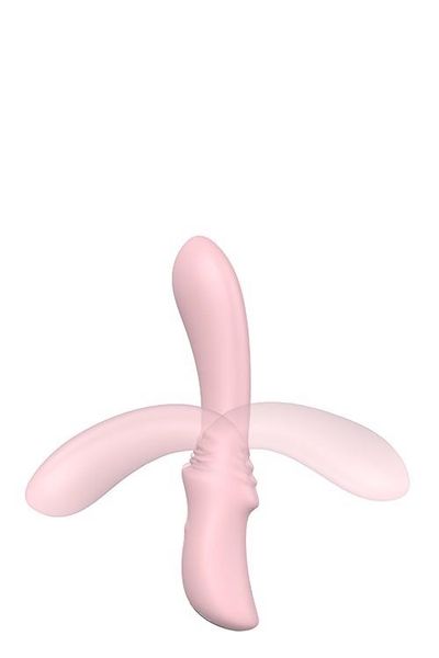 Вибратор для точки G Dream Toys Flexible Sweetheart, 18,5 см (светло-розовый) 7268 фото