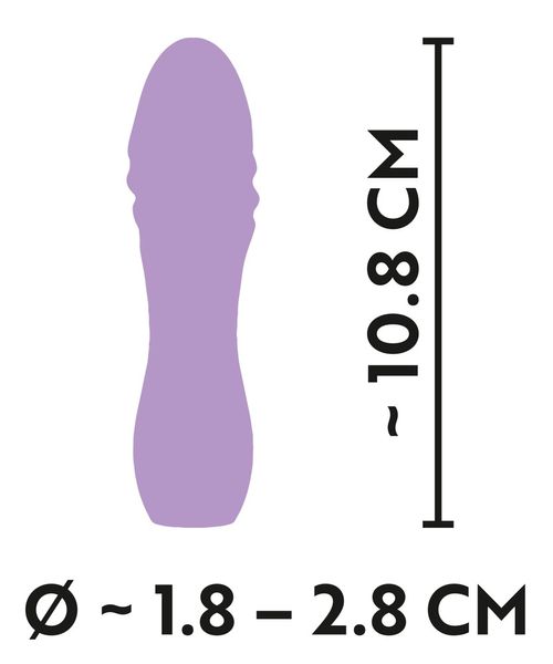 Wibrator Cuties Mini Vibrator, 10,8 cm (fioletowy) 13686 zdjęcie