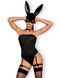 Эротический костюм Obsessive Bunny, L/XL (черный) 9273 фото 1