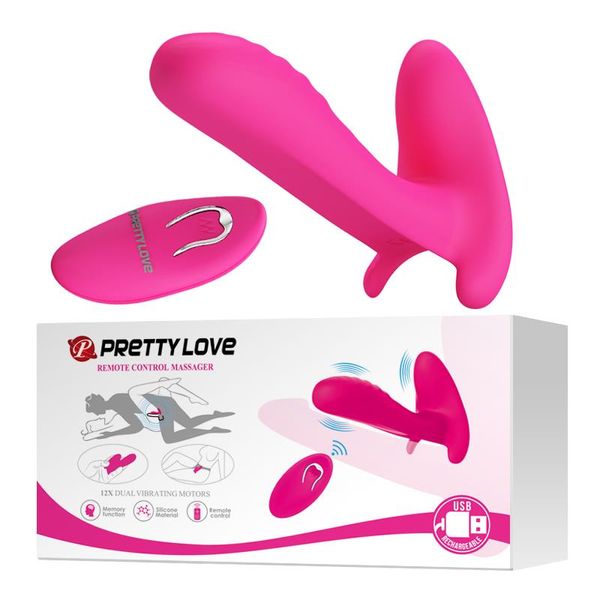 Wibrator Pretty Love Remote Control, 10 cm (różowy) 11627 zdjęcie