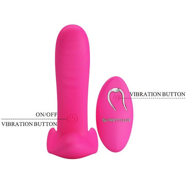 Wibrator Pretty Love Remote Control, 10 cm (różowy) 11627 zdjęcie