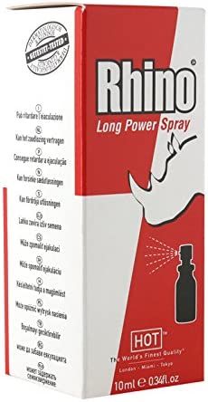 Spray wzmacniający erekcję Hot Rhino Long Power Spray, 10ml 3766 zdjęcie