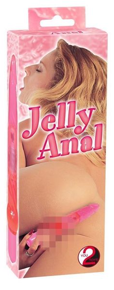 Анальний вібратор Orion Jelly Anal Pink, 17,5 см (рожевий) 5196 фото