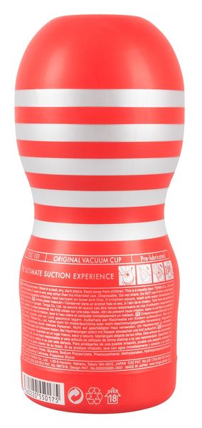 Мастурбатор Tenga Deep Original Vacuum Cup, 15 см (прозрачный) 9463 фото