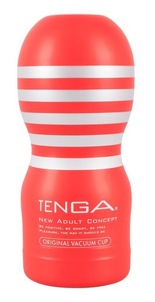 Мастурбатор Tenga Deep Original Vacuum Cup, 15 см (прозорий) 9463 фото