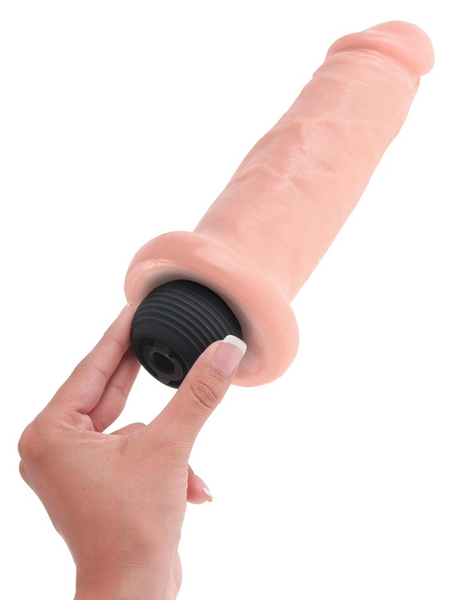 Dildo King Cock Squirting Cock, 21,6 cm (w kolorze cielistym) 6359 zdjęcie