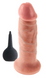 Dildo King Cock Squirting Cock, 21,6 cm (w kolorze cielistym) 6359 zdjęcie 3