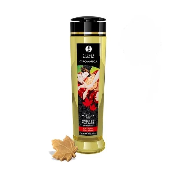 Масло для массажа Shunga Massage Oil Organica Maple Delight, 240мл 19313 фото