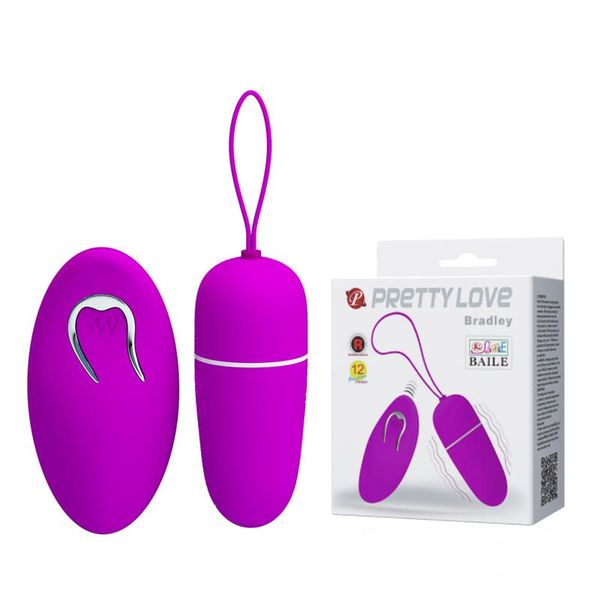 Виброяйцо Pretty Lov Wireless control Egg, 6,5 см (фиолетовый) 7678 фото