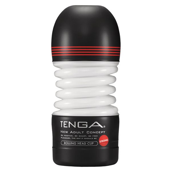 Masturbator Tenga Rolling Head Cup Strong, 15.5 cm (biały) 18562 zdjęcie