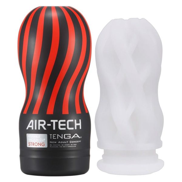 Masturbator Tenga Air-Tech Strong, 15.5 cm (czarny) 16675 zdjęcie