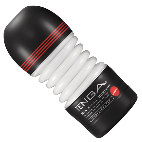 Masturbator Tenga Rolling Head Cup Strong, 15.5 cm (biały) 18562 zdjęcie