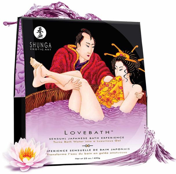 Żel do kąpieli Shunga Lovebath Sensual Lotus, 650 g 20999 zdjęcie