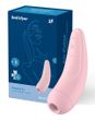 Вакуумний кліторальний стимулятор Satisfyer Curvy 2+, 13,5 см (рожевий) 10041 фото