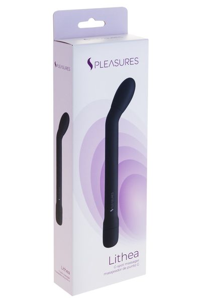 Wibrator Pleasures Lithea, 18 cm (czarny) 23633 zdjęcie