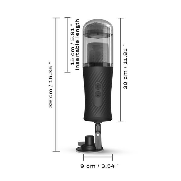 Мастурбатор Dorcel Thrust Blow, 30 см (черный) 15238 фото