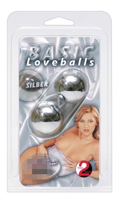 Kulki gejszy Basic Loveballs Silber, 23 cm (srebrny) 7577 zdjęcie