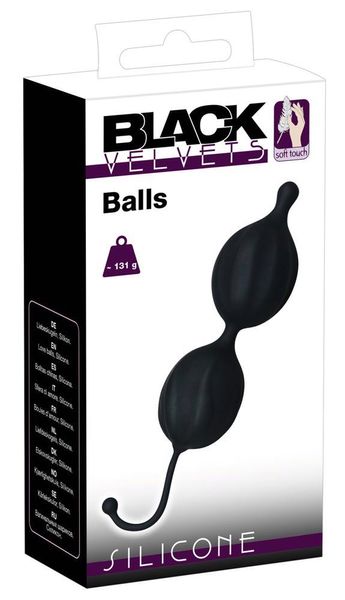 Kulki gejszy Orion Black Velvets Love Balls, 16 cm (czarny) 4982 zdjęcie