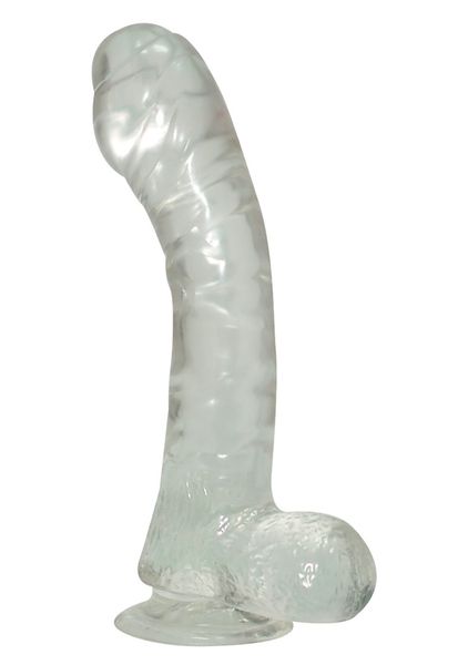 Dildo Lazy Buttcock, 17 cm (przezroczysty) 5187 zdjęcie