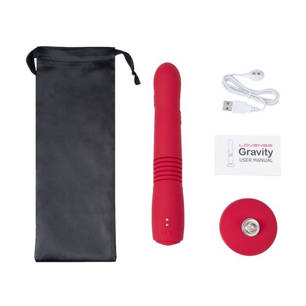 Wibrator Lovense Gravity, 25,9 cm (czerwony) 34887 zdjęcie