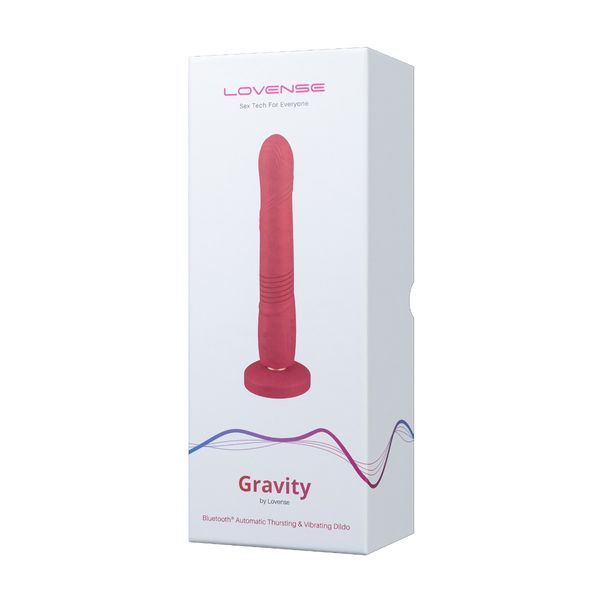 Wibrator Lovense Gravity, 25,9 cm (czerwony) 34887 zdjęcie