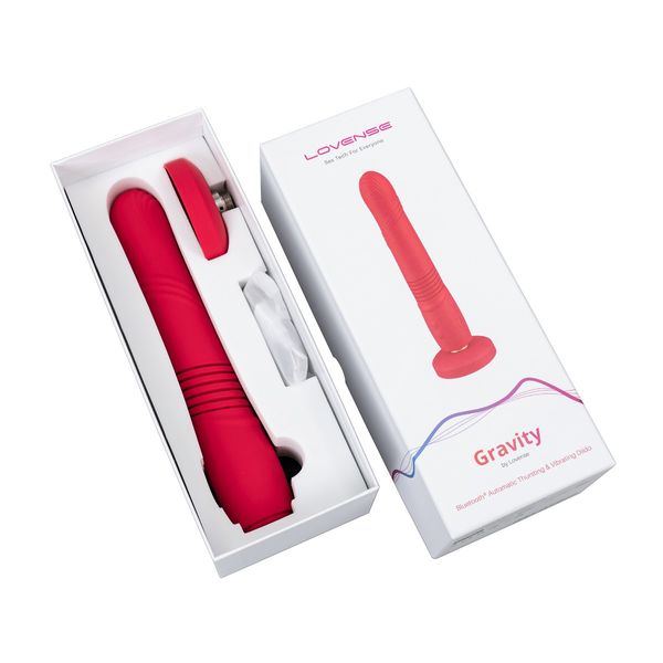 Wibrator Lovense Gravity, 25,9 cm (czerwony) 34887 zdjęcie