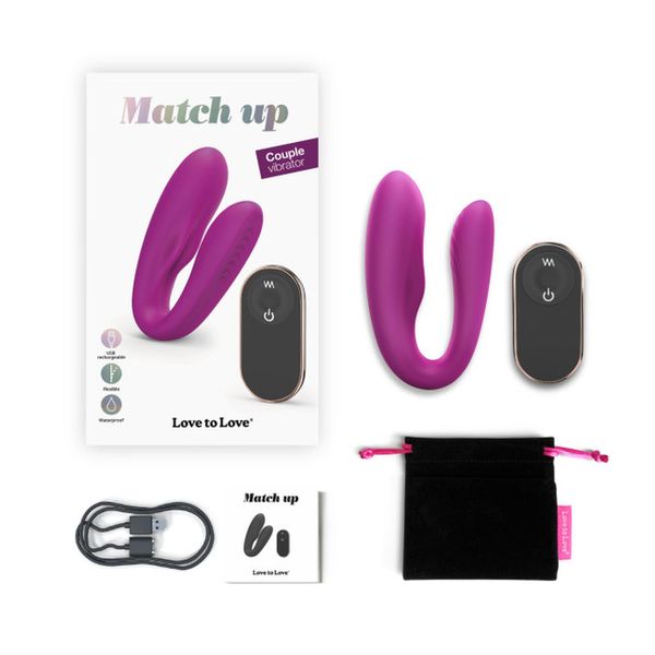 Wibrator Love To Love Match Up, 10 cm (fioletowy) 13732 zdjęcie