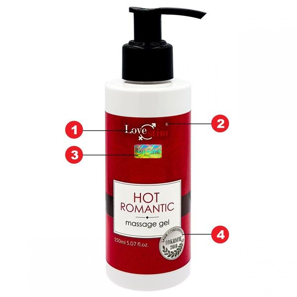 Rozgrzewający żel Love Stim Hot Romantic, 150 ml 13199 zdjęcie