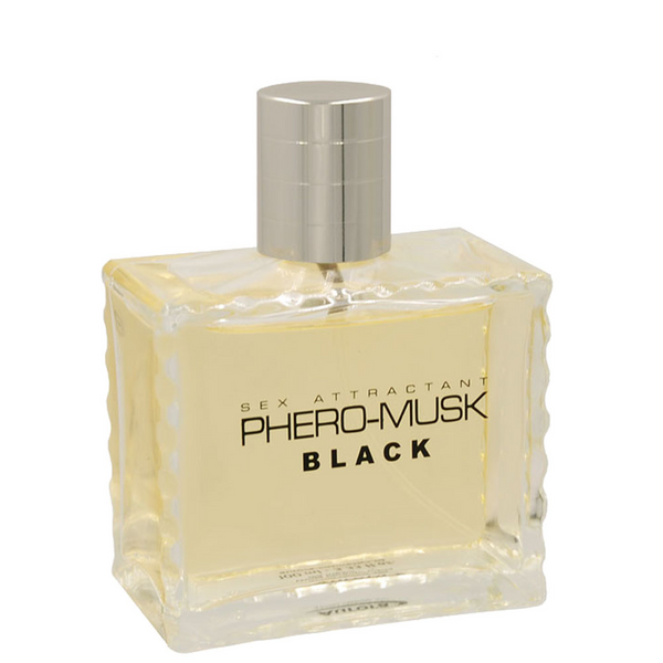 Męskie perfumy z feromonami Pheromusk Black, 100 ml 7539 zdjęcie