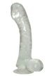 Dildo Lazy Buttcock, 17 cm (przezroczysty) 5187 zdjęcie