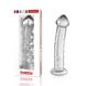 Szklane dildo LoveToy Glass Romance, 18 cm (przezroczysty) 14299 zdjęcie 1