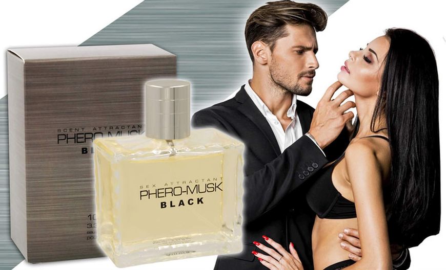 Мужские духи с феромонами Pheromusk Black, 100 мл 7539 фото