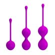 Набор вагинальных шариков Pretty Love Kegel Balls, 3 шт (фиолетовый) 7710 фото