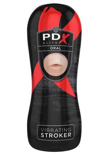 Masturbator z wibracją PipeDream Stroker Oral, 16,5 cm (w kolorze cielistym) 7134 zdjęcie