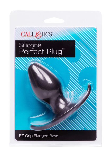 Анальна пробка CalExotics Silicone Perfect Plug, 9 см (чорний) 6655 фото