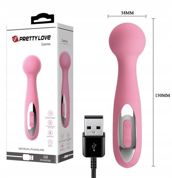 Wibrator Pretty Love Carina Vibrator Light, 15 cm cm (różowy) 7688 zdjęcie