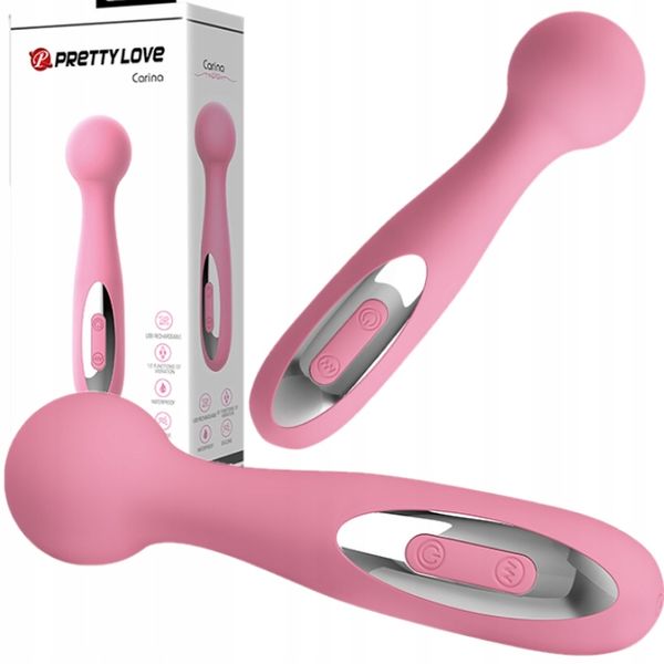 Вибратор Pretty Love Carina Vibrator Light, 15 см (розовый) 7688 фото