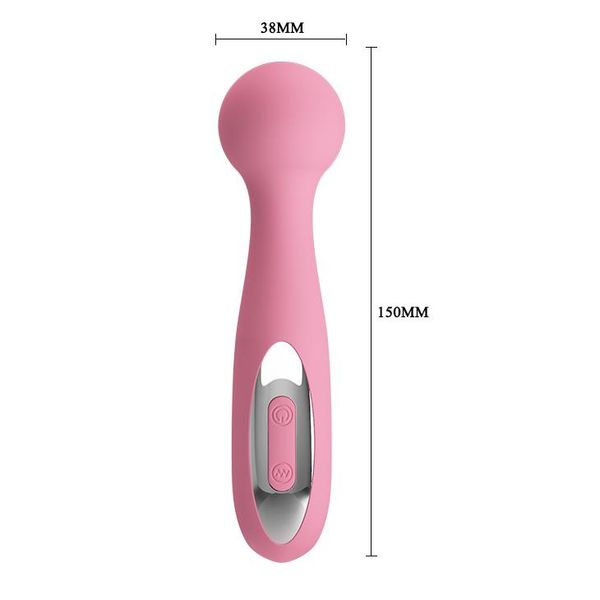 Вибратор Pretty Love Carina Vibrator Light, 15 см (розовый) 7688 фото