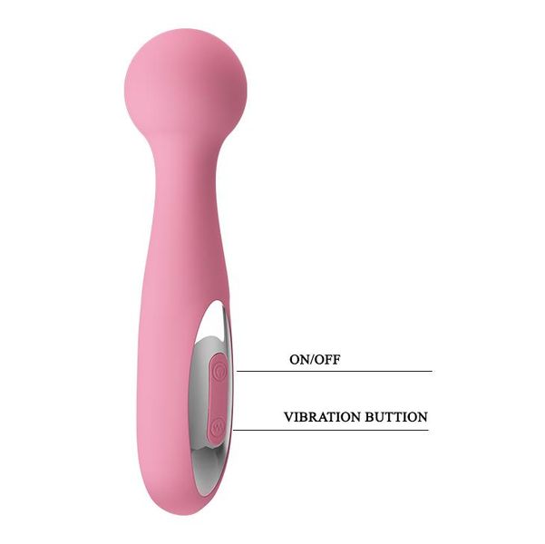 Вібратор Pretty Love Carina Vibrator Light, 15 см (рожевий) 7688 фото