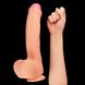 Duże dildo z przyssawką LoveToy Nature Cock, 28 cm (w kolorze cielistym) 14386 zdjęcie 7