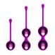 Набор вагинальных шариков Pretty Love Kegel Balls, 3 шт (фиолетовый) 7710 фото 2