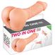 Masturbator Real Body Two In One , 20 cm (cielisty) 18054 zdjęcie 6