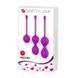 Zestaw kulek dopochwowych Pretty Love Kegel Balls, 3 szt (fioletowy) 7710 zdjęcie 8