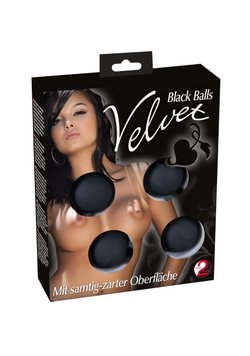 Вагинальные шарики Velvet Black Balls, 23 см (черный) 4956 фото